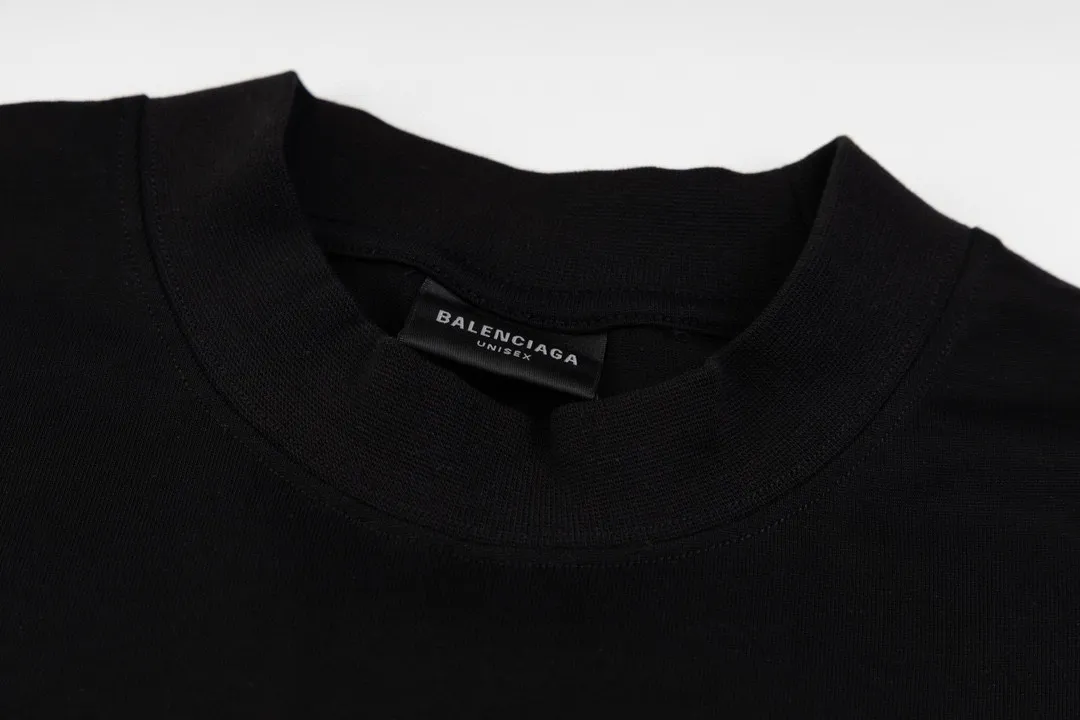 #「 Quality」 《BALENCIAGA 》24SS Classic T Quality - 2 - os 220 -26 280g - 320g - Quality ：Black White Size: XS-S-M-L